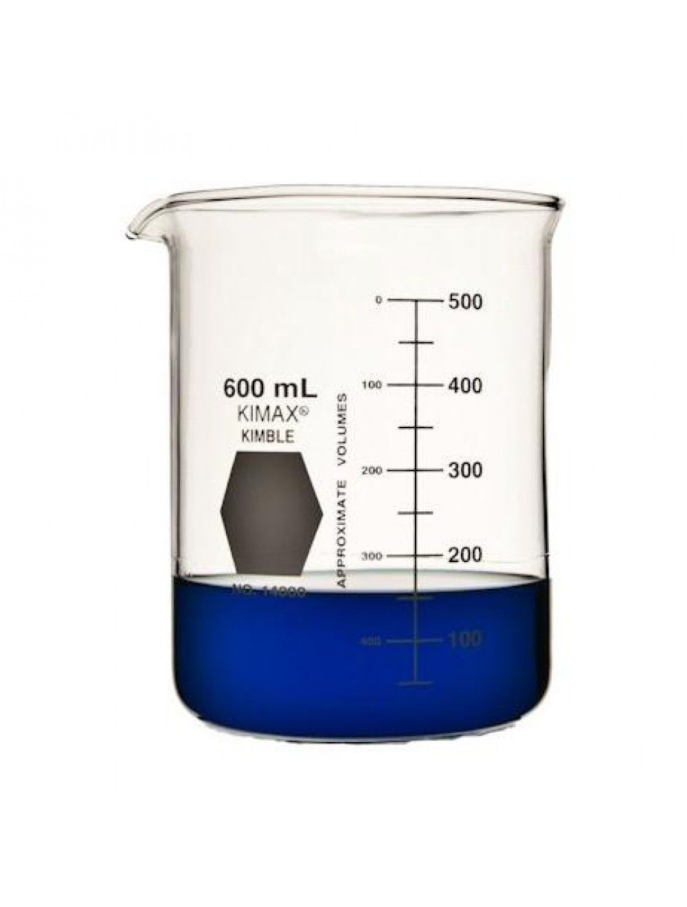 Vaso De Precipitado En Vidrio Forma Baja Graduado Kimax Onelab 4982